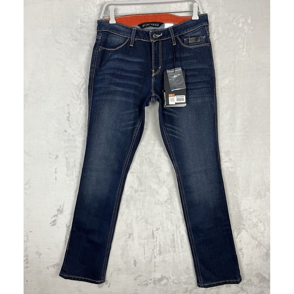 HARLEY DAVIDSON Jeans Women 30x32 FXRG Armalith Waterproof Whisker Biker Riding